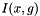 $ I(x,g) $