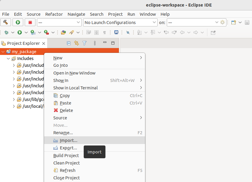 eclipse_import_project