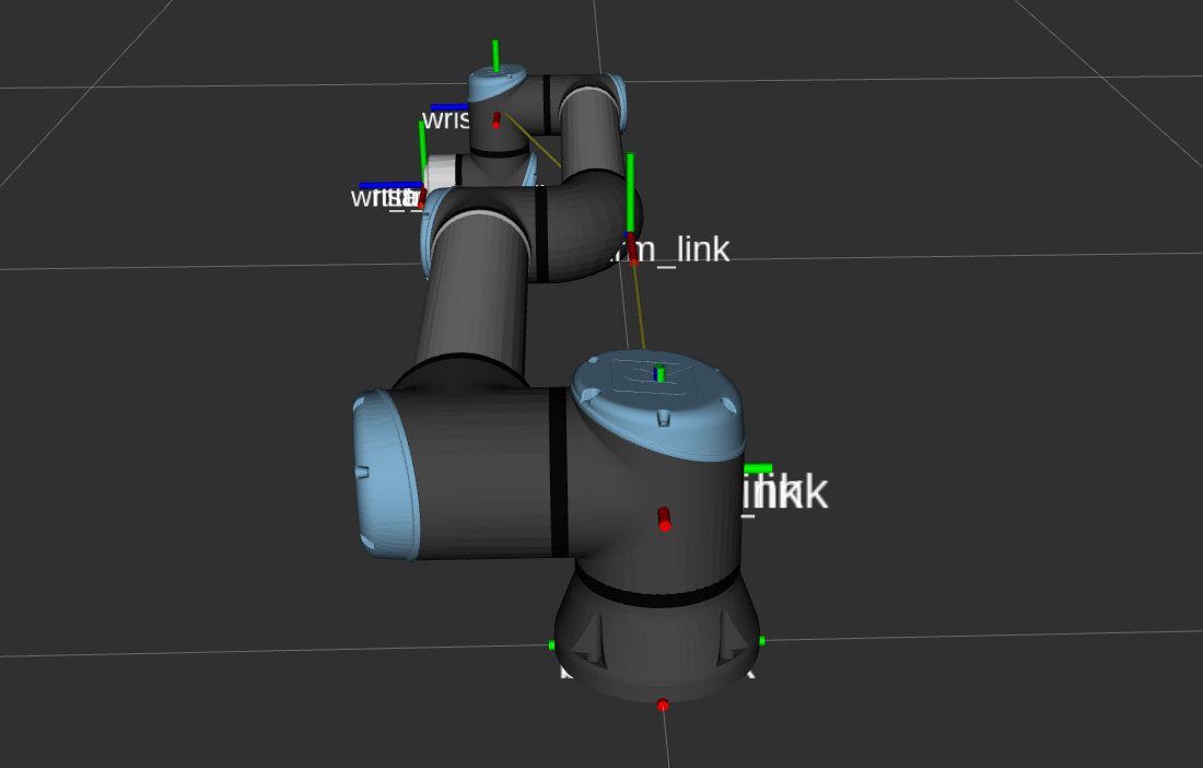 Example with corrected kinematics structure