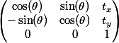 2d transformation matrix