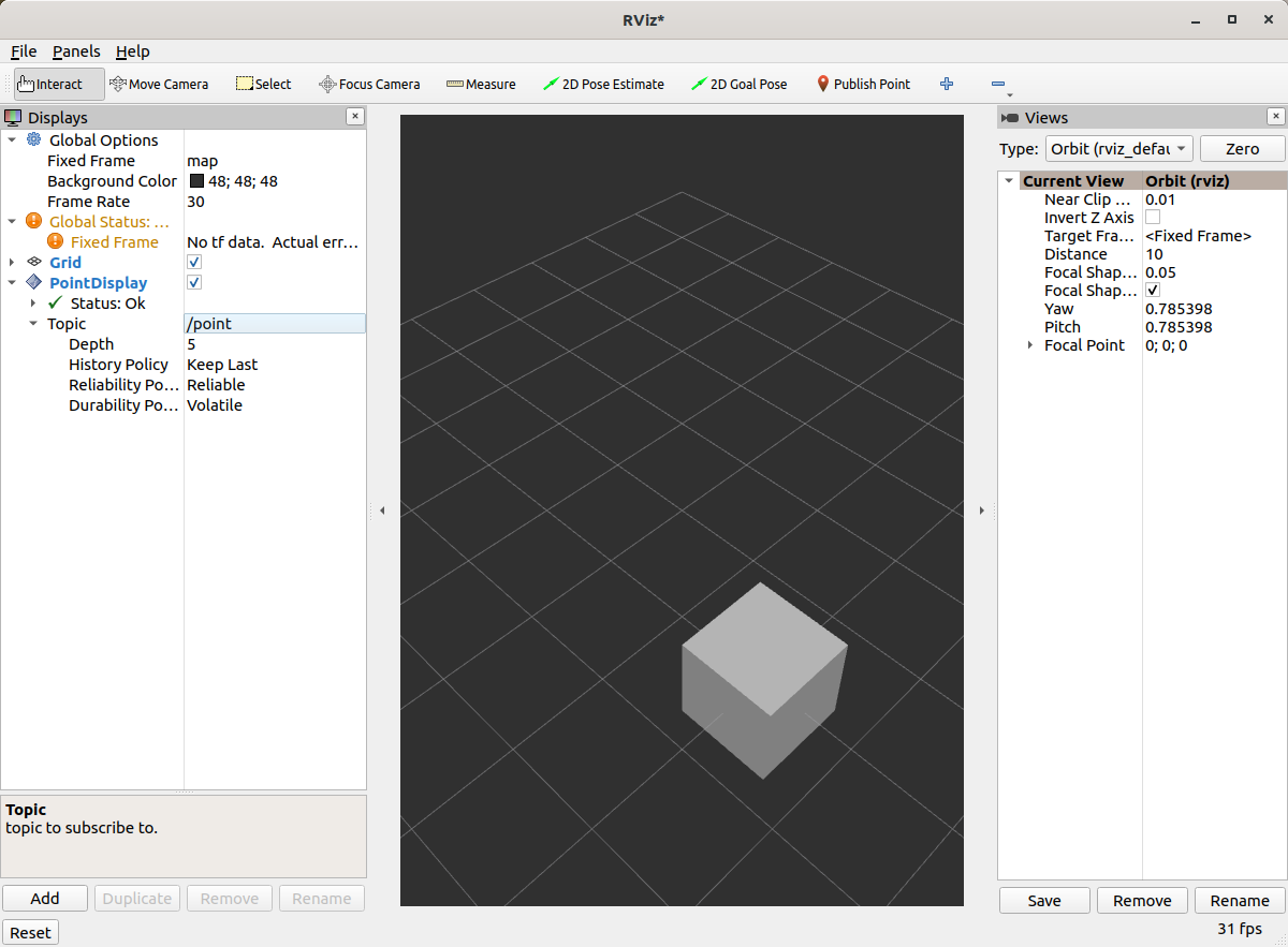 Building a Custom RViz Display — ROS 2 Documentation: Rolling documentation