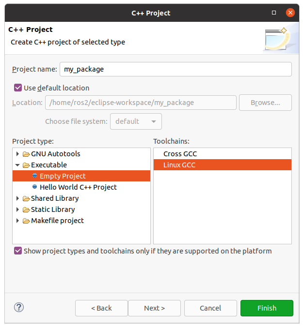 eclipse_c++_project_select_type